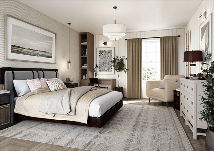 Genoa Faux Silk (Blackout), Gold Shimmer - Made to Measure Curtains - Image 7